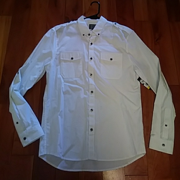 NWT Young mens button down shirt - Picture 1 of 7
